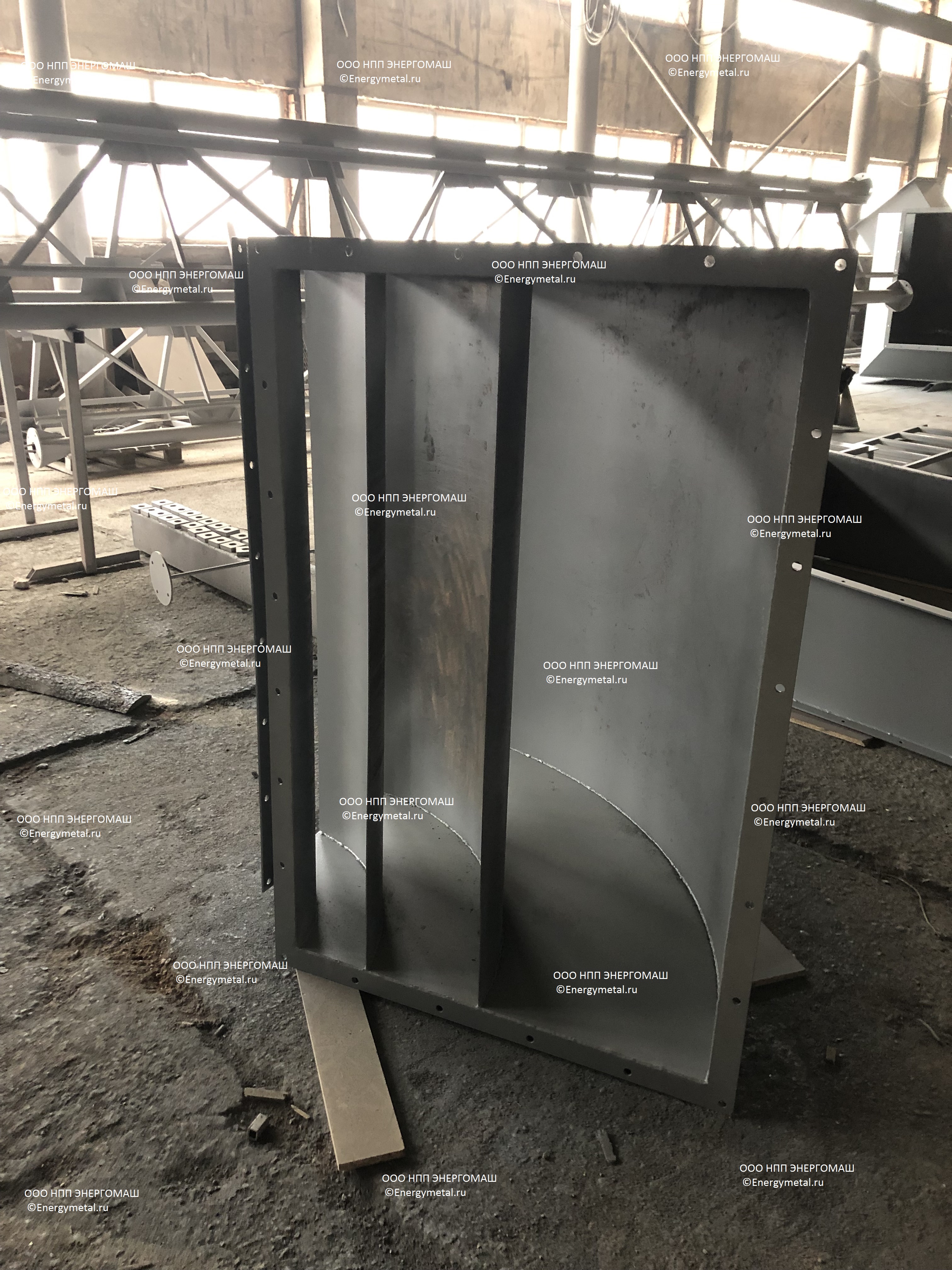 Система дымоудаления для бетоносмесительного завода