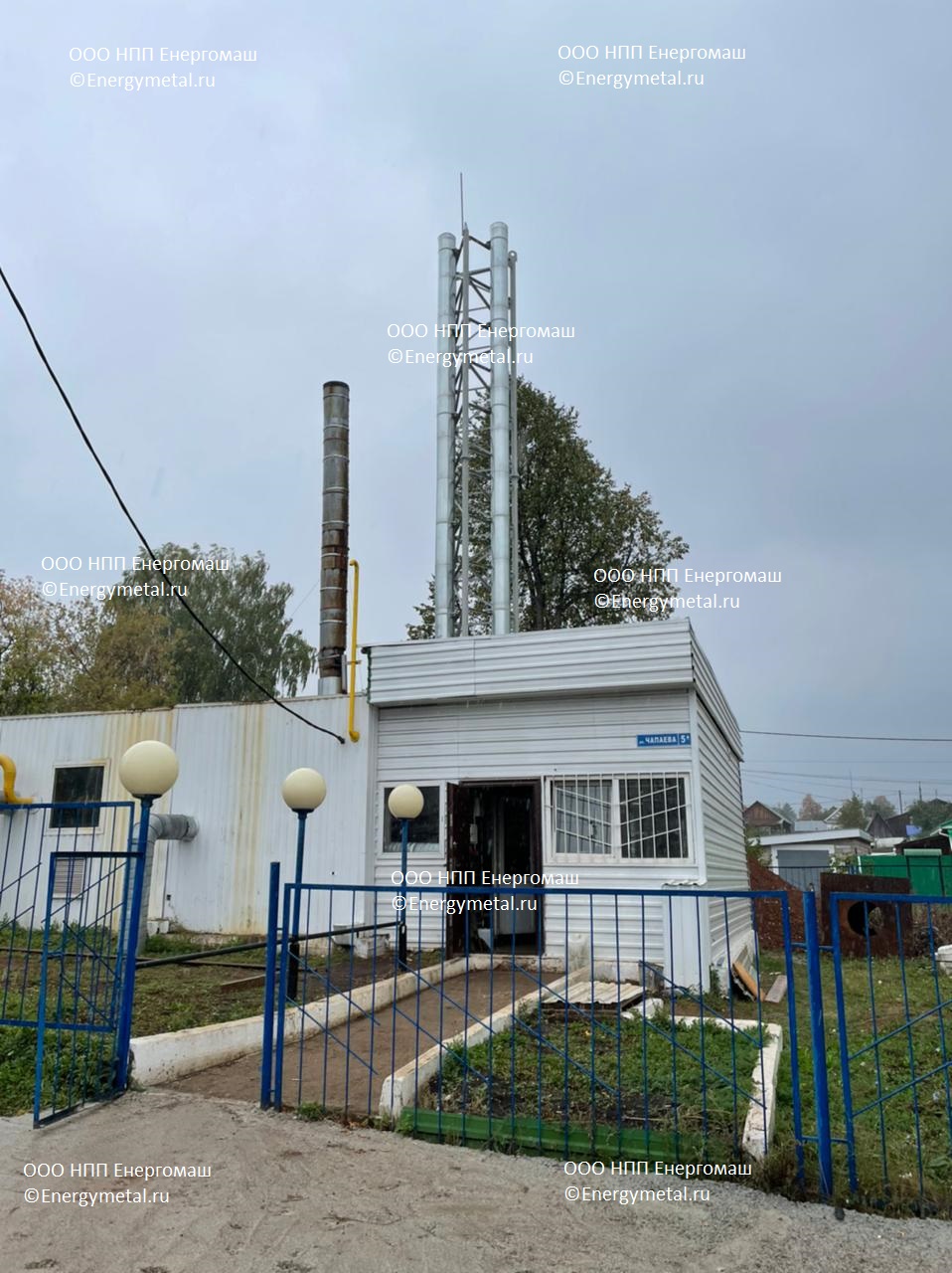 Дымовая труба 18 метров, Республика Татарстан.